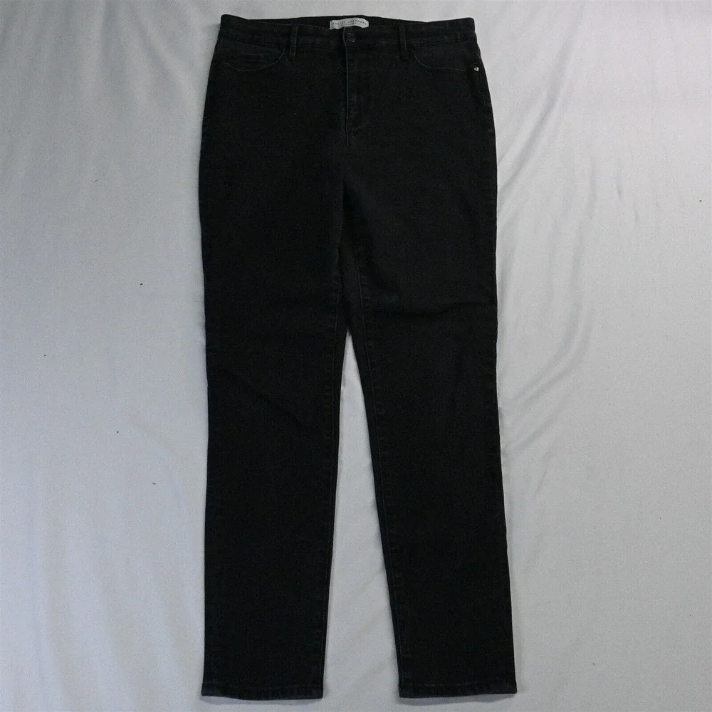 Social Standard Sactuary 12 / 31 High Rise Skinny Washed‎ Black Denim Jeans